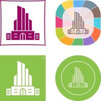 Office Building Icon Design vector