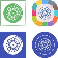 Time Management Icon Design vector