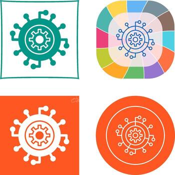Progress Icon Design vector