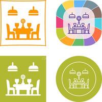 Table Icon Design vector