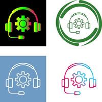 Customer Support Icon Design vector