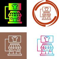 Store Icon Design vector