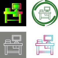 diseño de icono de mesa vector