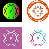 Speedometer Icon Design vector