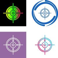 Aim Icon Design vector