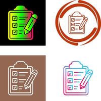 Checklist Icon Design vector
