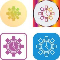 Time Management Icon Design vector