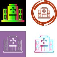 Hospital Icon Design vector