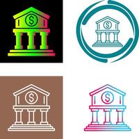 Bank Icon Design vector