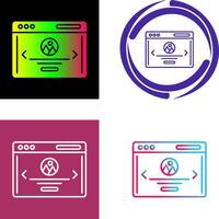 Web Page Icon Design vector