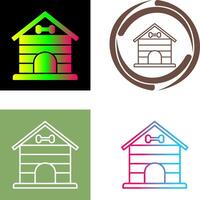 Dog House Icon Design vector