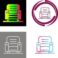 Armchair Icon Design vector