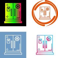 Fridge Icon Design vector