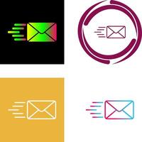 diseño de icono de correo vector