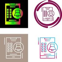 Alarm Icon Design vector