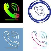 Phone Call Icon Design vector