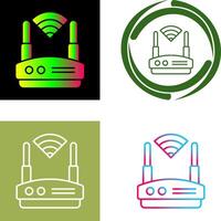 diseño de icono wifi vector