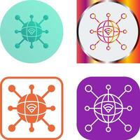 Internet Icon Design vector