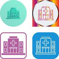 Hospital Icon Design vector