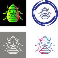 Bug Icon Design vector