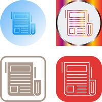 News Icon Design vector