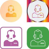 Customer Service Icon Design vector
