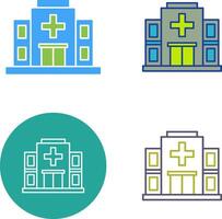 Hospital Icon Design vector