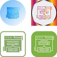 Keyword Search Icon Design vector