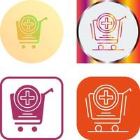 Add to Cart Icon Design vector