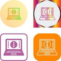 Information Icon Design vector