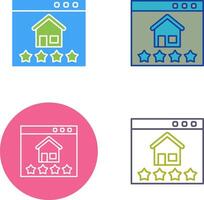 Rating Icon Design vector