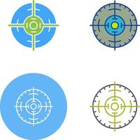 Target Icon Design vector