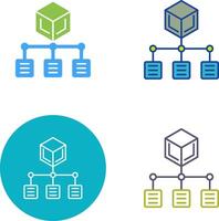 Distribution Icon Design vector