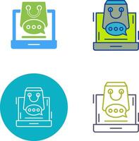 Shopping Feeds Icon Design vector