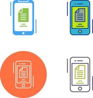 Note Icon Design vector