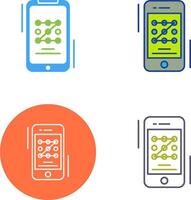 Pattern Code Icon Design vector