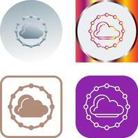 Cloud Icon Design vector