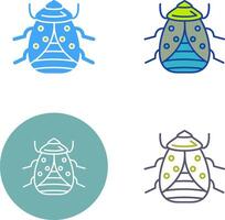 Bug Icon Design vector