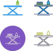 Iron Board Icon Design vector