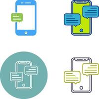 Chat Icon Design vector