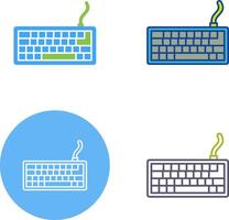 Keyboard Icon Design vector