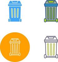 diseño de icono de basura vector