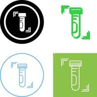 Test Tube Icon Design vector