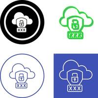 Password Icon Design vector