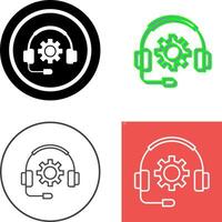 Customer Support Icon Design vector