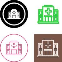 Hospital Icon Design vector