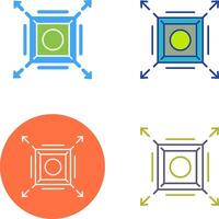 Maximize Icon Design vector