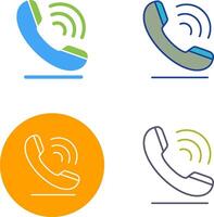 Phone Call Icon Design vector