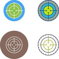 Target Icon Design vector