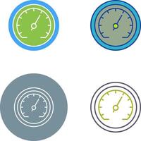 Speedometer Icon Design vector